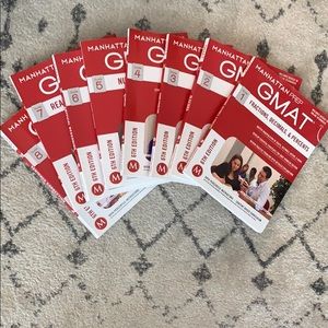 Manhattan GMAT prep books